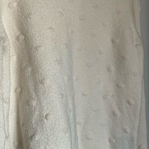Who What Wear for Target Dotted Cream Sweater